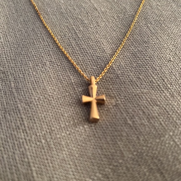 James Avery Jewelry Never Worn Gold James Avery Cross Necklace